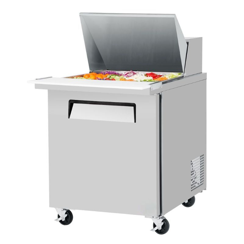 28" 1 Door Food Prep Table - Mega Top