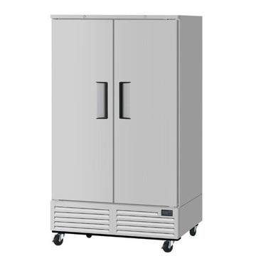 52" 2 Solid Door Reach-In Refrigerator - Bottom Mount