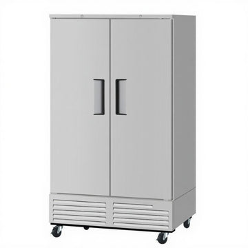 52" 2 Solid Door Reach-In Freezer - Bottom Mount